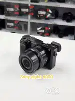 Sony alpha a6000 Mirrorless camera with 16-50mm OSS lens full kit.