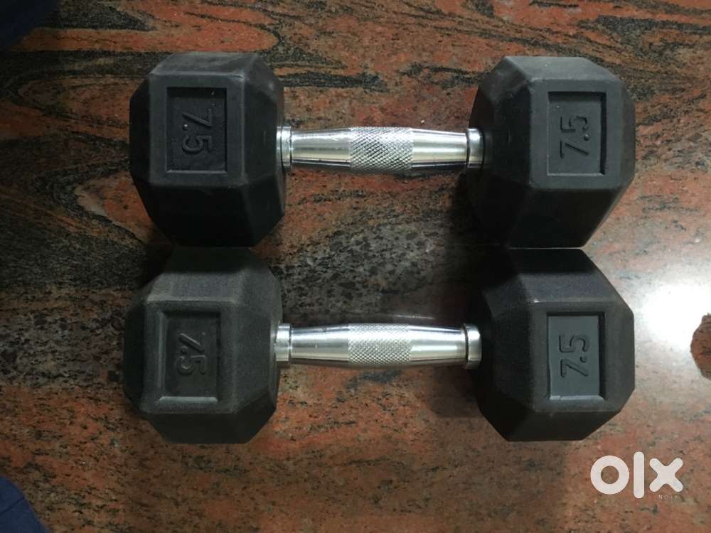 Gym equipments - Barbells + Dumbbells + Weight plates