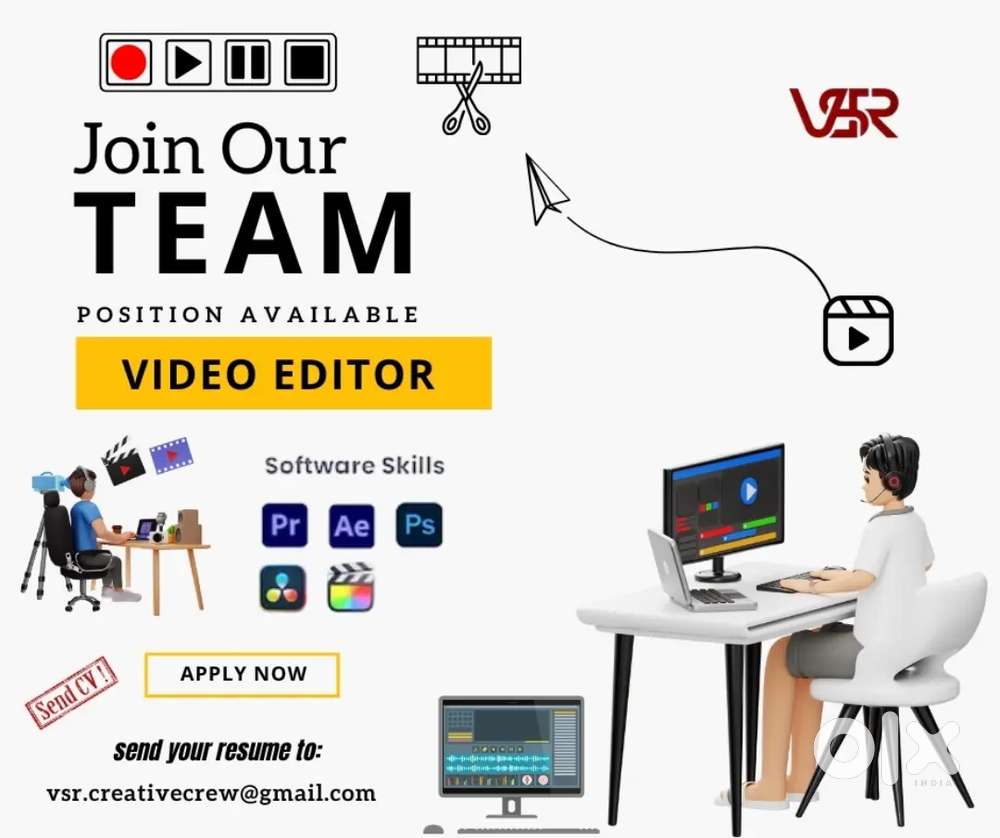 We need enthusiastic video editor who knows thumbnail designing
