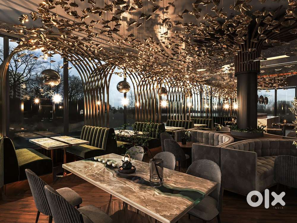 Premium Restaurant cum bar available in park street.