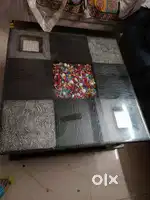 Modern Glass Center Table with Storage