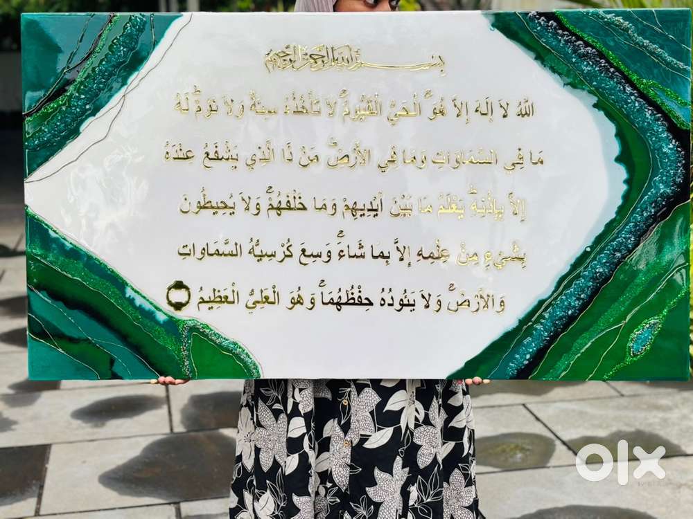 Resin art frame