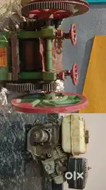Sugarcane machine with motor