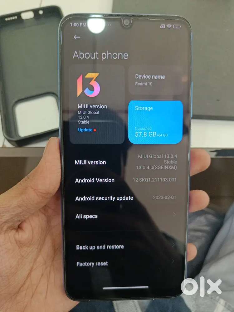 Redmi 10 android phone