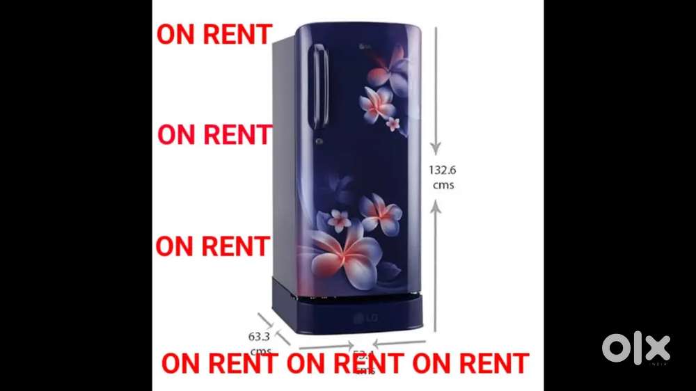 Fridge available on monthly Rent