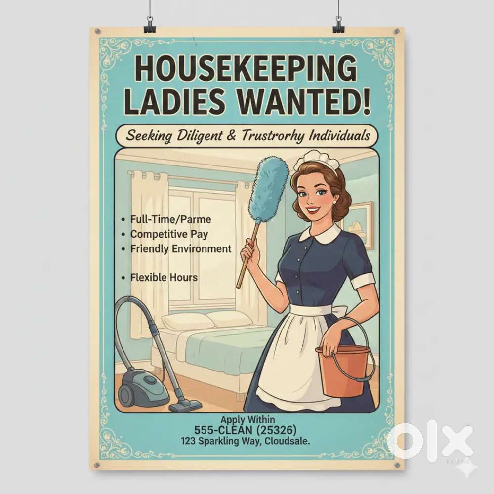 Housekeeping ladies