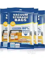 Vacuum Storage Bags Pack of 5 with Pump