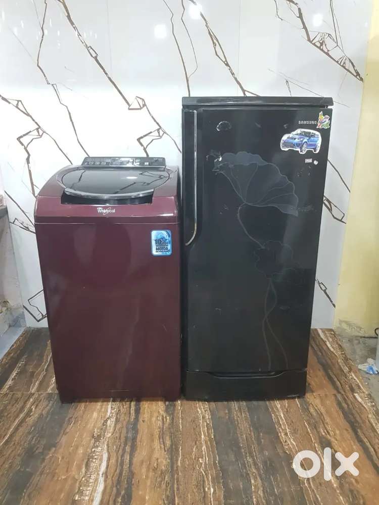 Offer available refrigerator and washing machine $