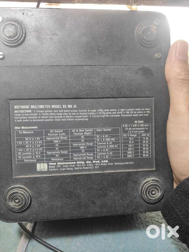 Motwane Multimeter