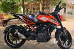 Ktm duke 250 2019 model  with full condition with all new spares