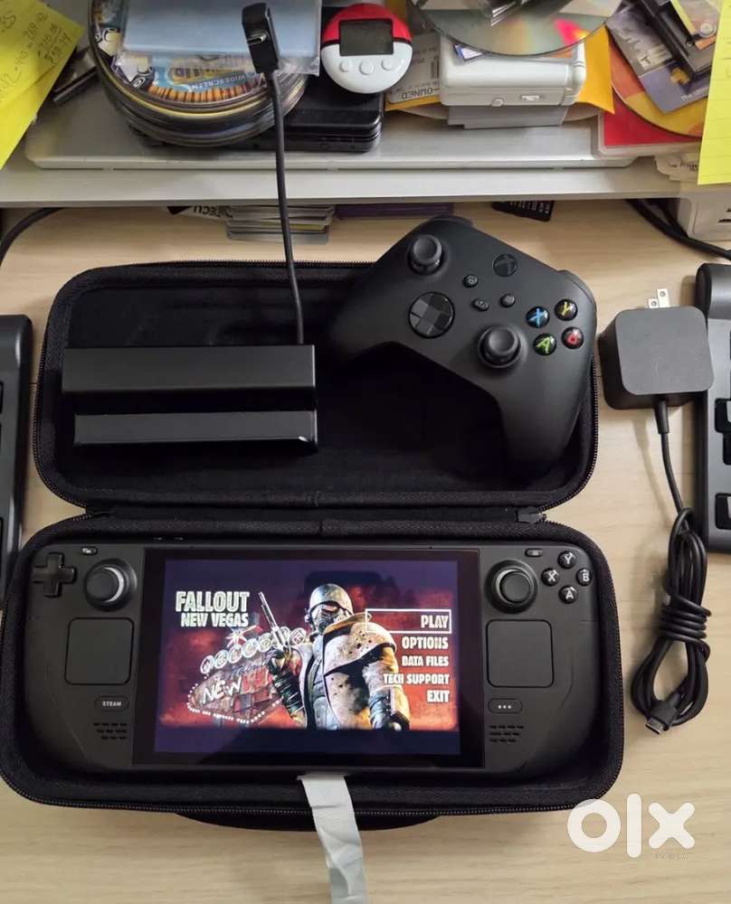 Valve Steam Deck 256GB LCD With Case, Charger, Xbox Controller