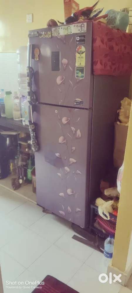 Double door fridge for sale.