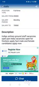 Airport jobs
