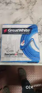 Great white pvc Insulated wire cable 4.0sq meter