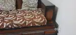 Sofa with mattress provided