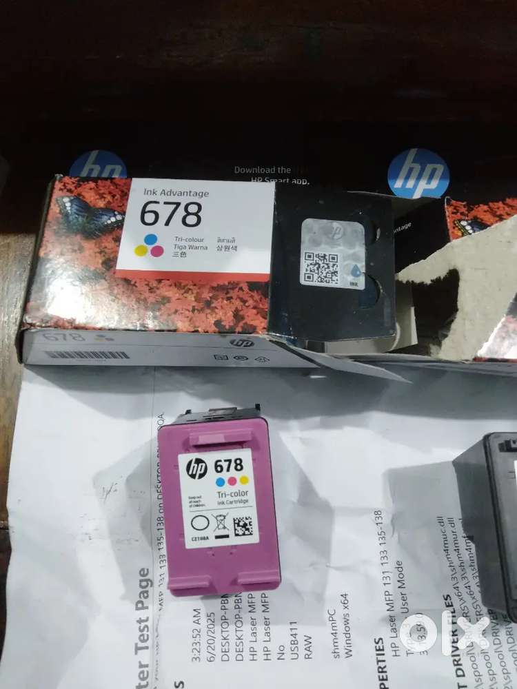 Printer HP DESKJET 2510 CATRIDGE FOR SALE