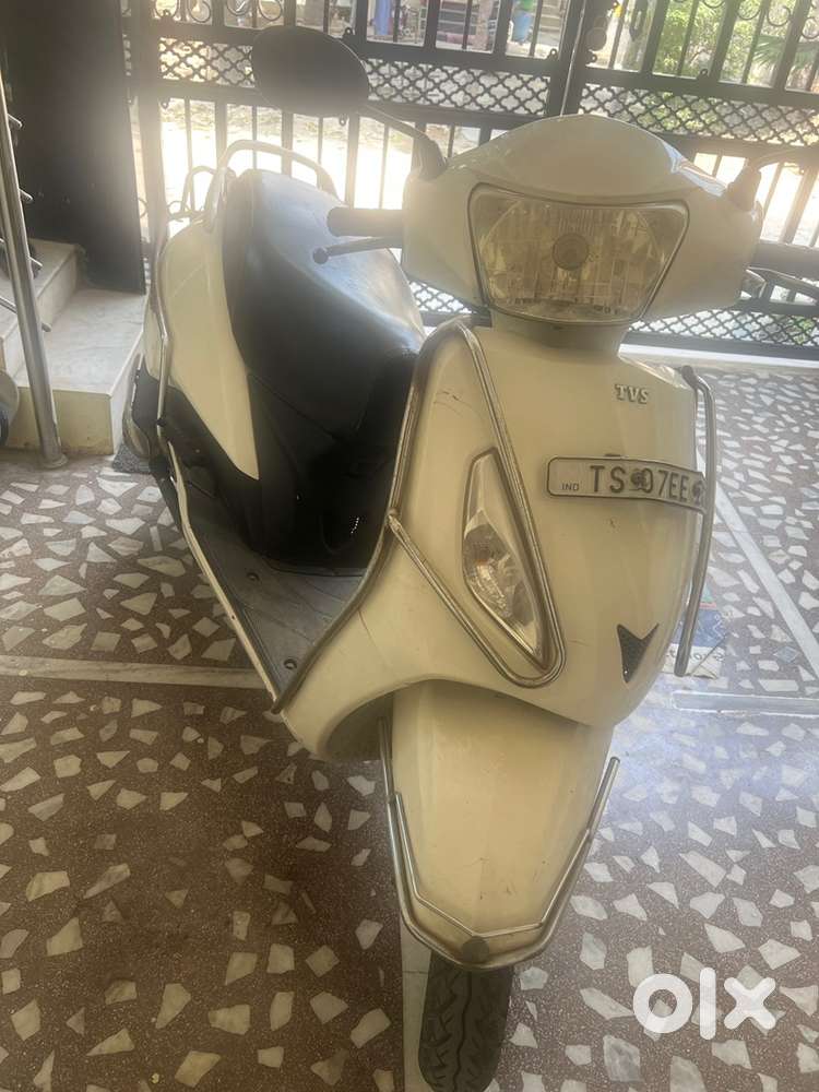 TVS Jupiter 2014 Model, White Colour, Good Condition.