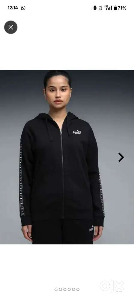 Puma Relaxed fit jacket women And LEVI'S Slim Straight Fit Jeans