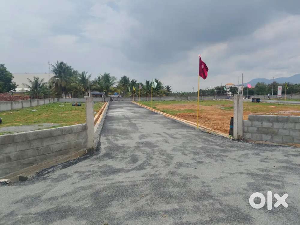 invesment plots Omalur - Mecheri Road