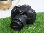 Canon eos 600d with EF-S 18-55mm lens
