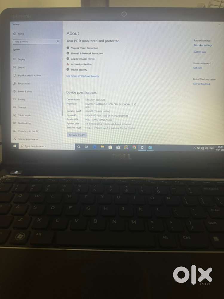 Dell Inspire i3 Laptop