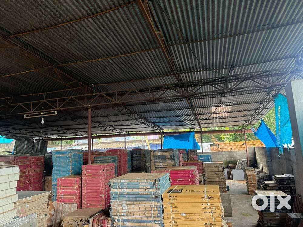 Godown & house for sales.