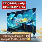 A+grade & sony new 43_ inch smart Android led tv @11444