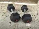 Rubx Hex dumbell - 10kg pair