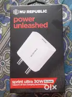 Nu Republic Sprint Ultra 30W PD Fast Charger Universal Compatibility
