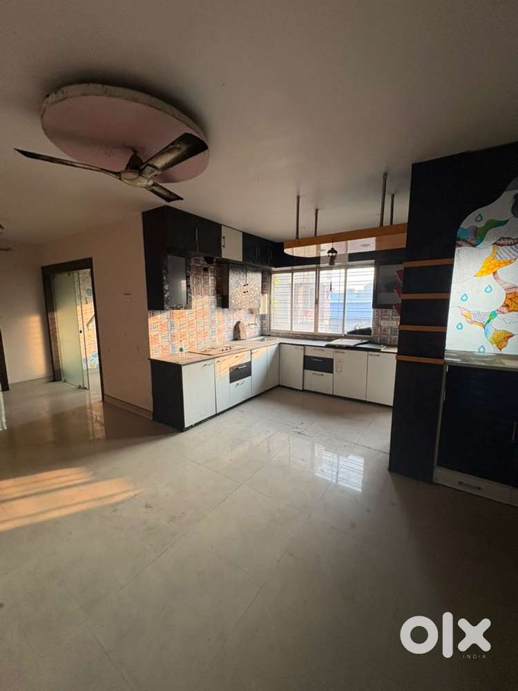 Well ventilated semi furnished flat for sale in very good location