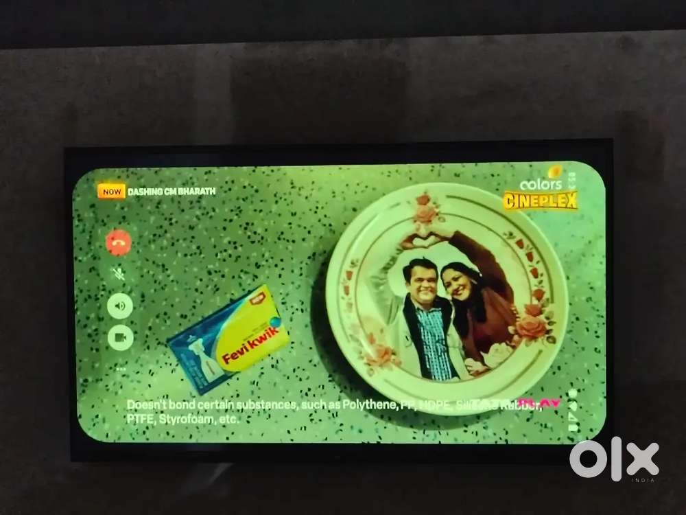 A 43 inches led TV available for sale in good condition