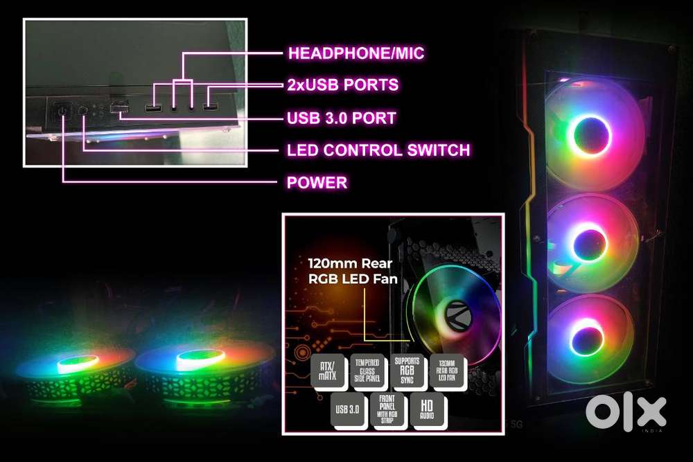 Fully RGB Computer CPU Urgent Sale. Only interested people contact