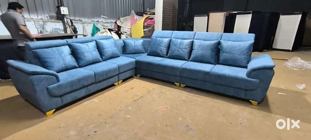 Brand New l shape sofa set in starf furniture