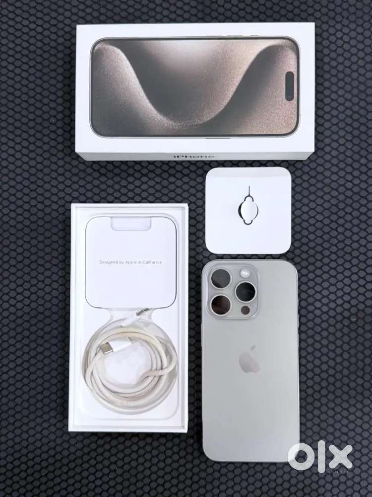 iPhone 15 pro 128GB 5 Months Used With Bill & Warranty Refurbished