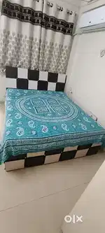 Bed, Sofa and Almirah