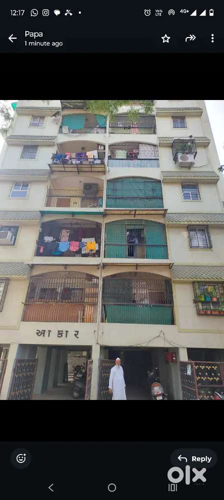 Flat for sale in kagdiwad kochrab