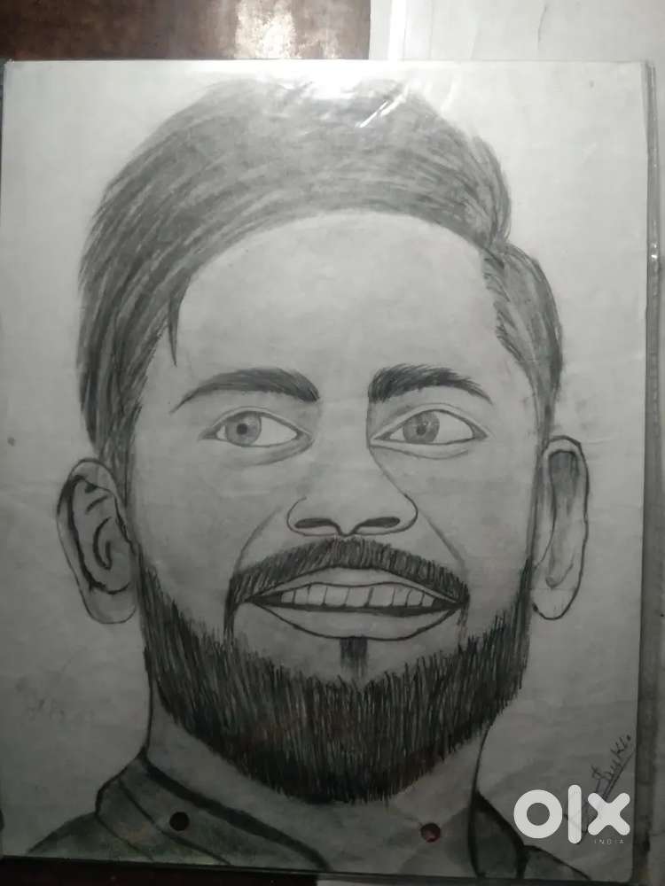 I am selling a beautiful sketch of Virat Kohli