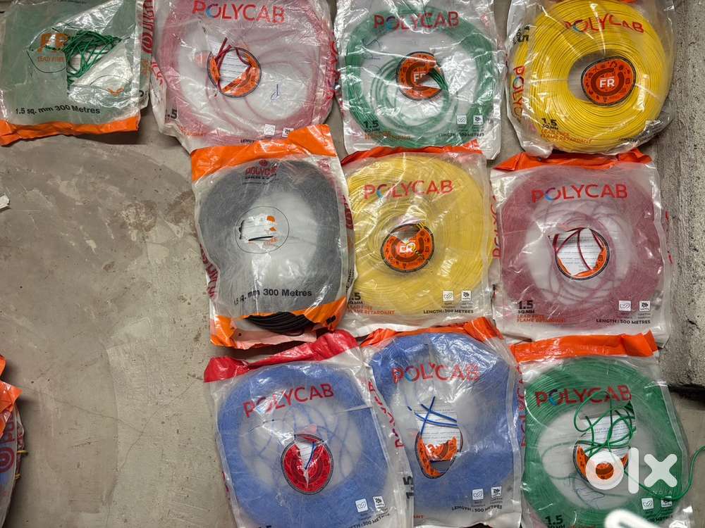 I want to sell new polycab wire 1.5/2.5/4/6/10mm
