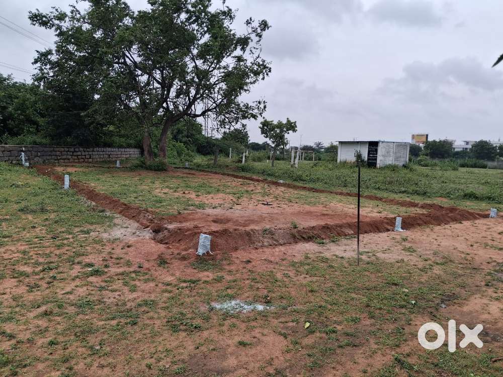 Open plot for sale at cheeryal 100 mtrs from ORR service road