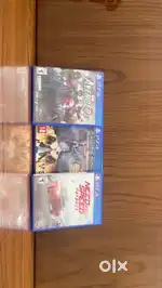 “PS4 Game Discs for Sale – Excellent Condition”