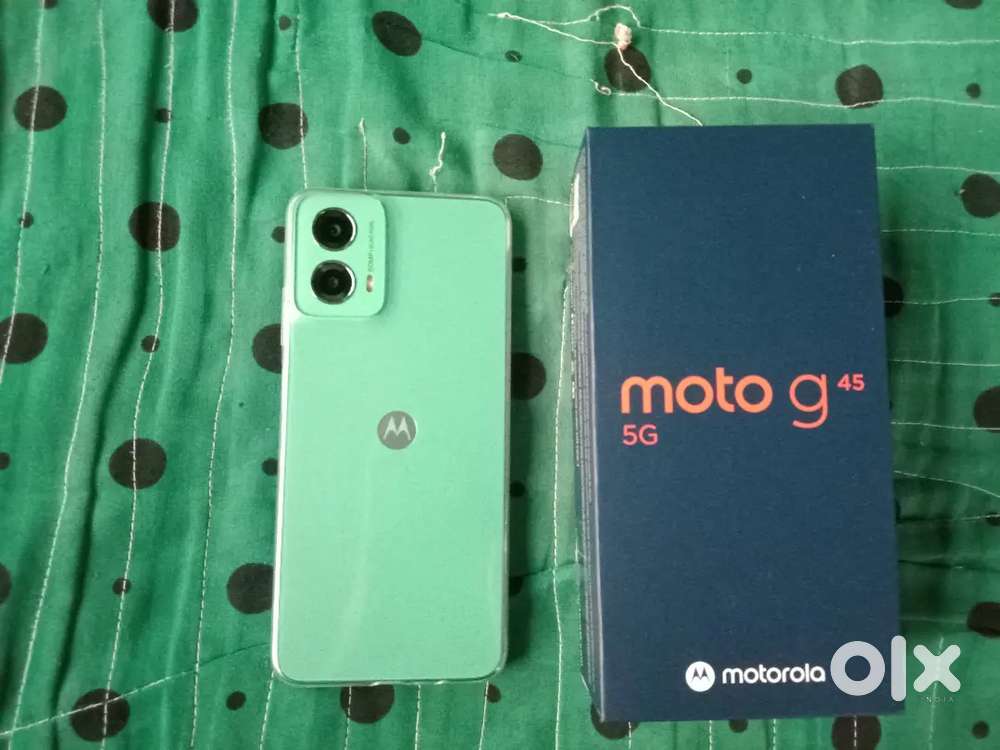 Moto g45 5g mobile Good condition 4 months mobile