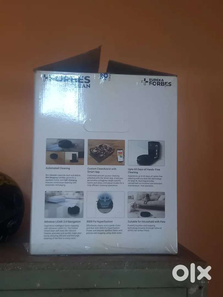 Smart clean  with  auto bin