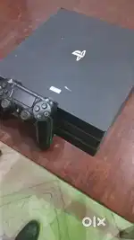 PS4 Pro with all Cable and Controller