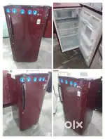 Lg flower design single door fridge