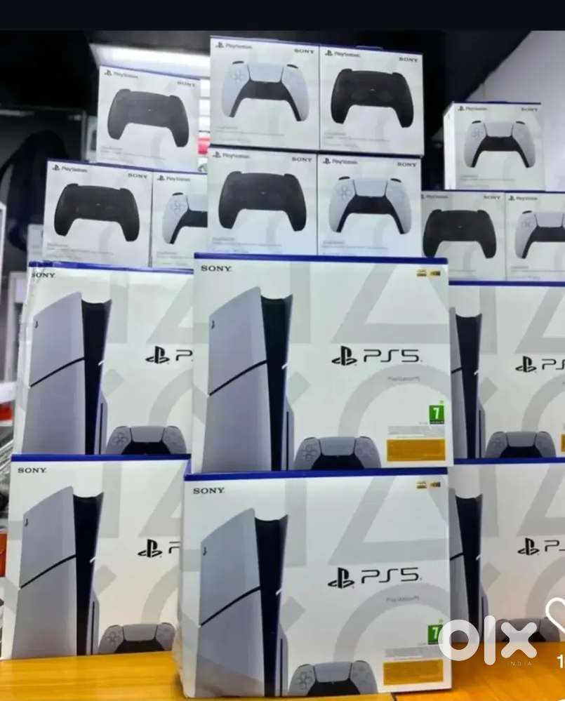 PS5 with top most games and warranty and discount sale