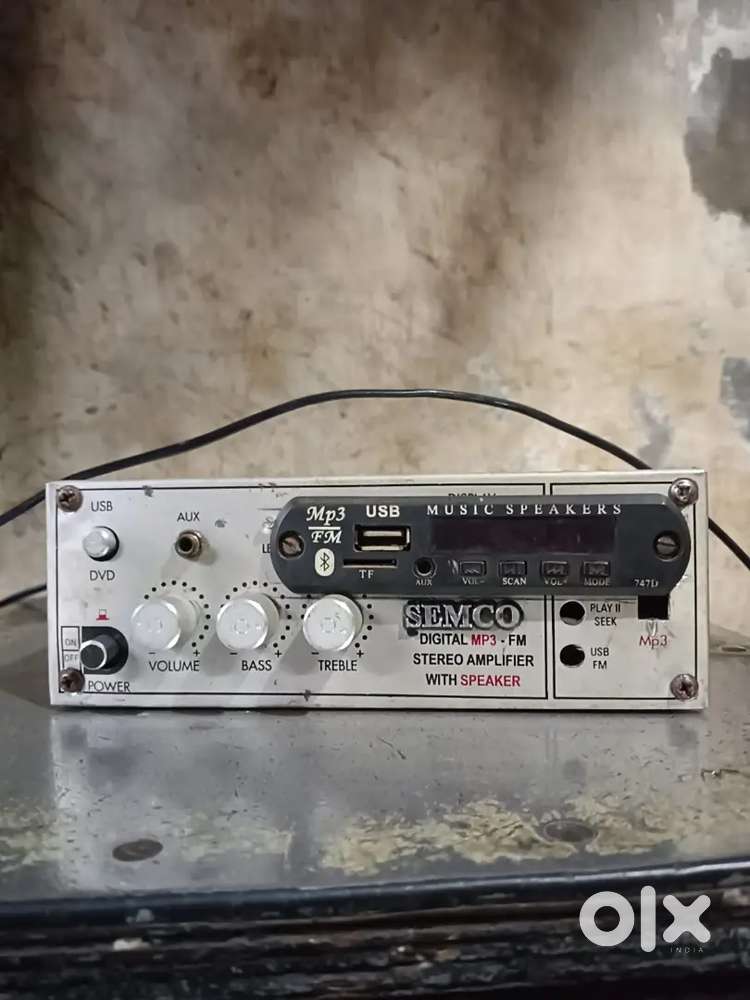 Amplifier bluetooth fm aux usb