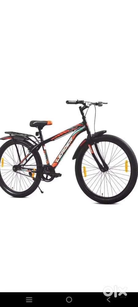 Beast 26T  MTB cycle with carrier (Matt black sea green) Single speed