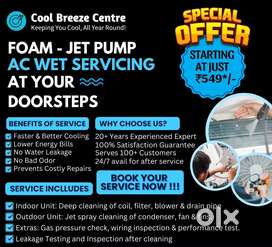 Foam AC Repair & Jet Pump Service