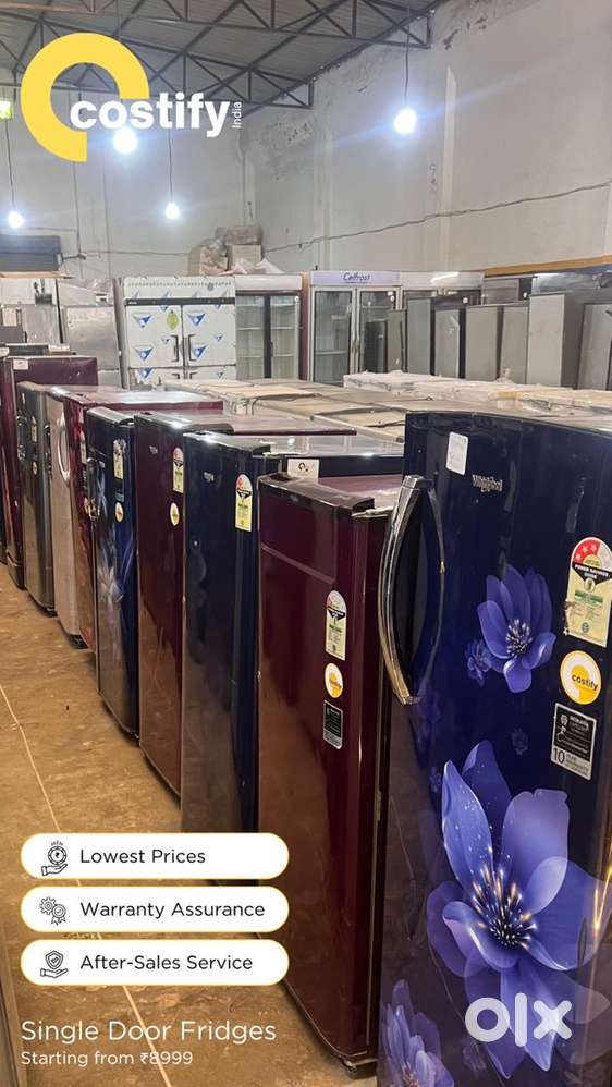 Fridges & Washing Machines Starting ₹8,999 with Warranty