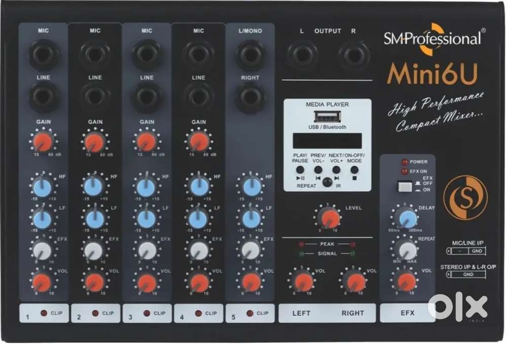 Studio master mini 6 u sound mixer